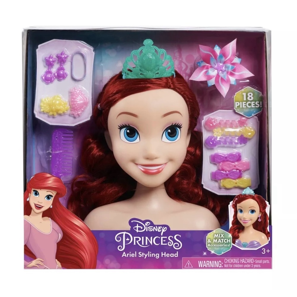 Playset Disney Princess Ariel Styling Head